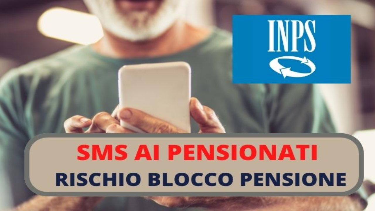 sms blocco pensioni INPS