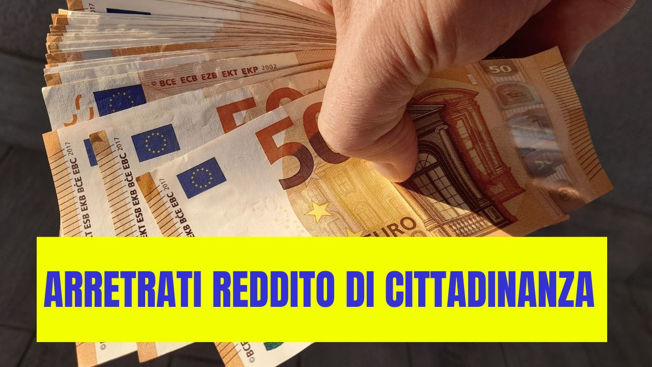 arretrati reddito di cittadinanza novembre