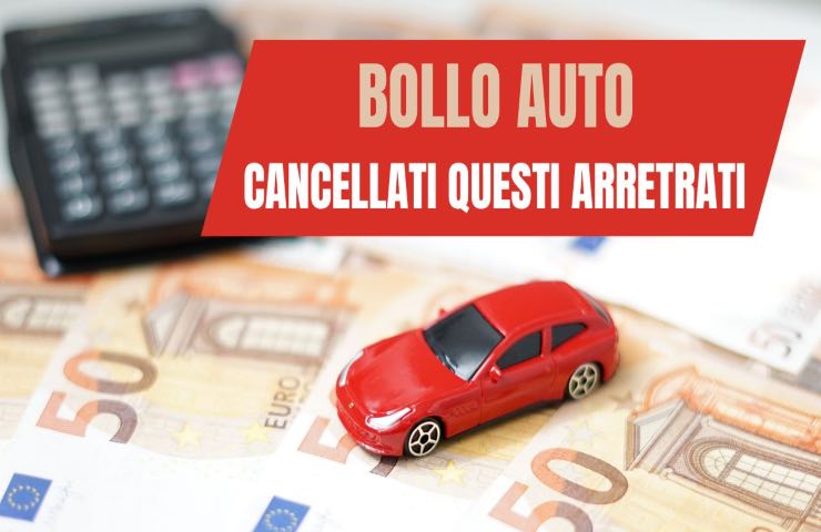 bollo auto novità arretrati