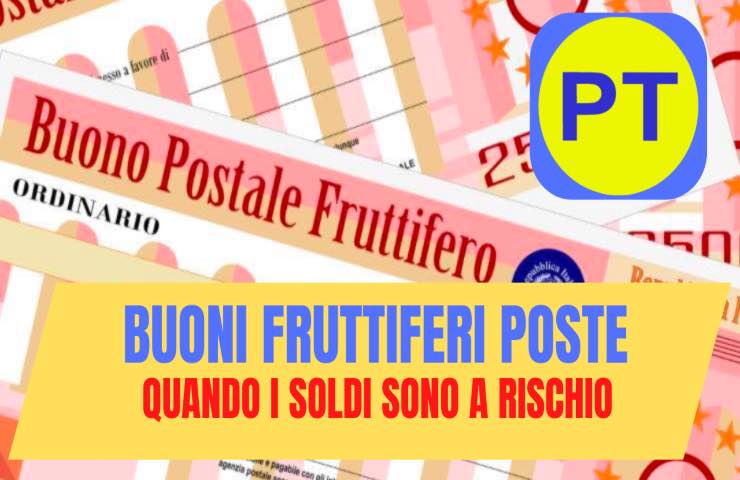 soldi buoni postali sono a rischio?