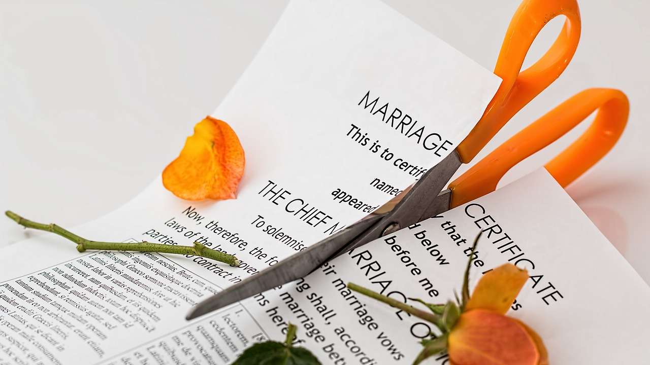 Divorzio, cosa accade in età pensionistica