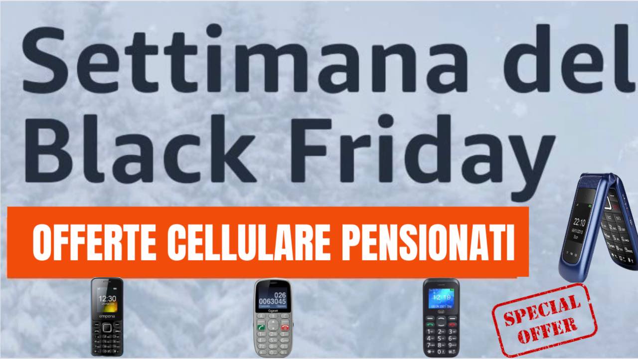 cellulari offerta Amazon Black Friday