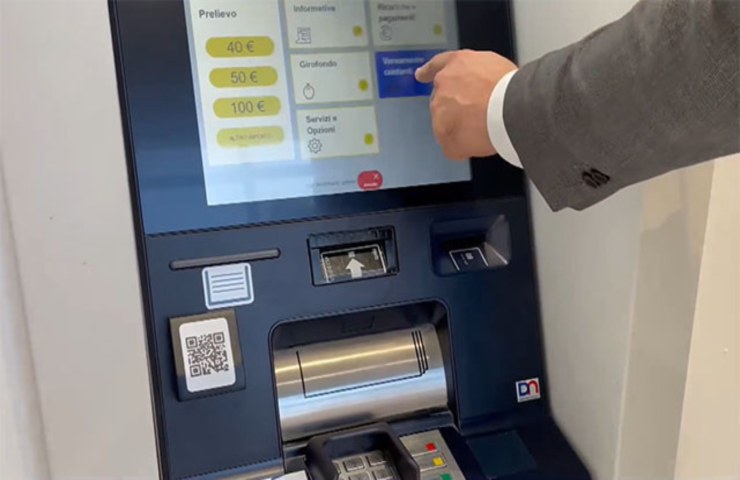 Novità sportelli ATM Postamat