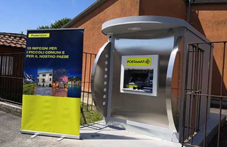 Novità sportelli ATM Postamat