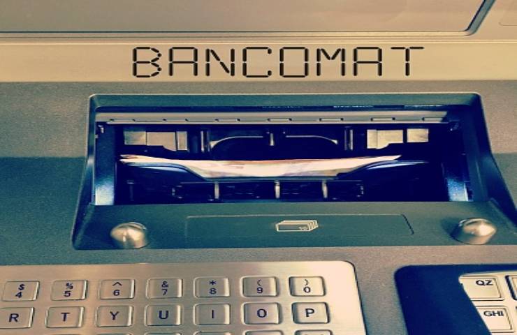 Bancomat sportelli sparizione contanti