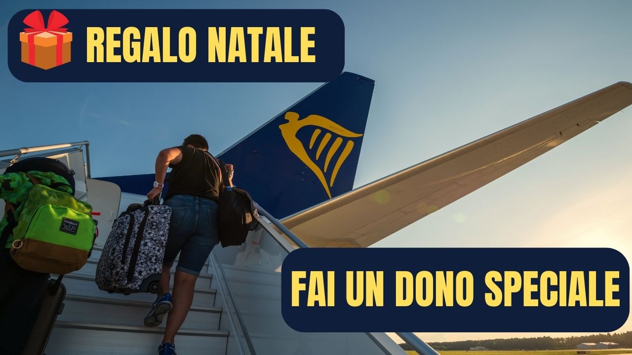 idea regalo natale Ryanair