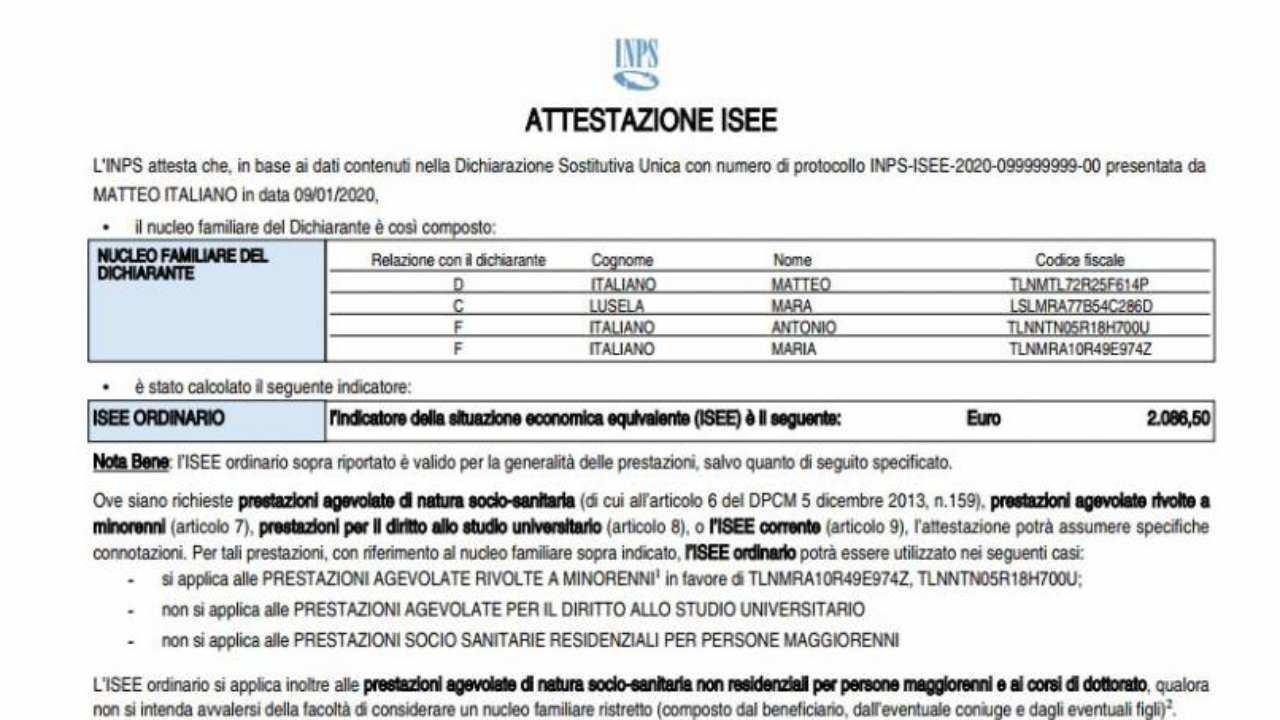 novità Isee per il 2023