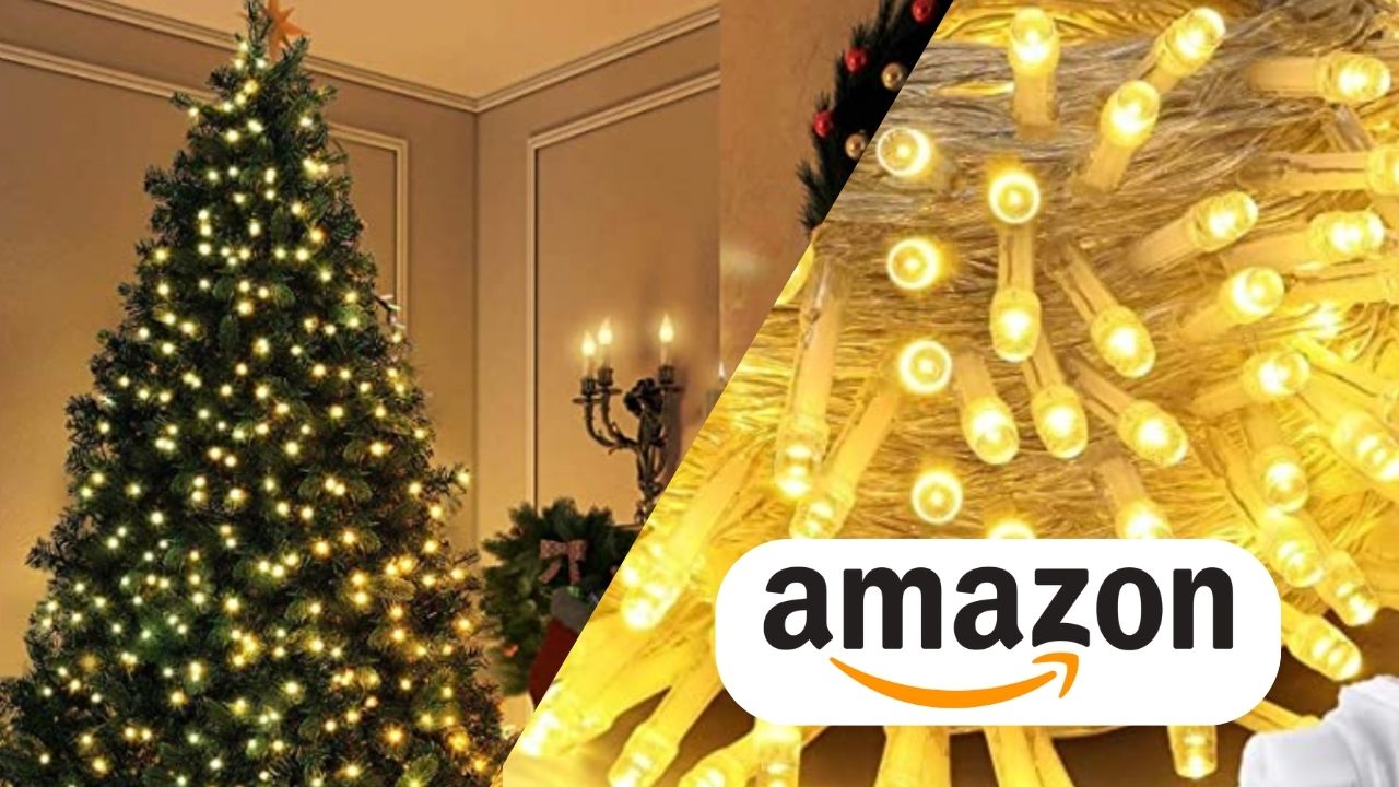 offerta Amazon luci natale