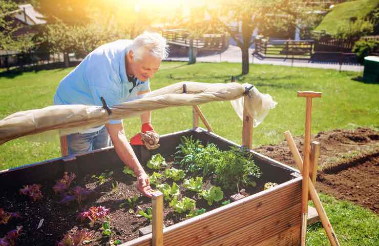 con un giardino la pensione si passa così