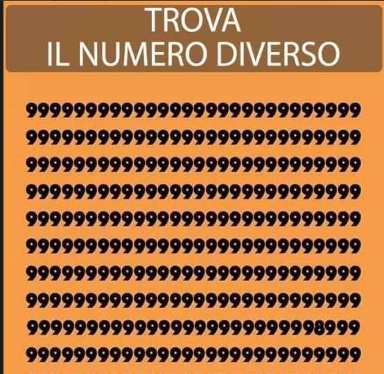 test numerico mentale