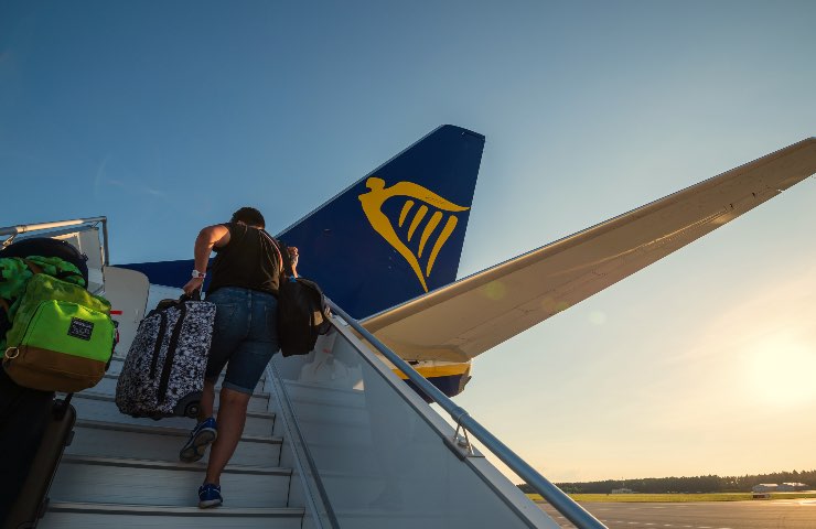 partire con ryan air a san Valentino