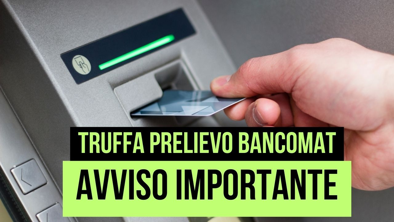 prelievo bancomat
