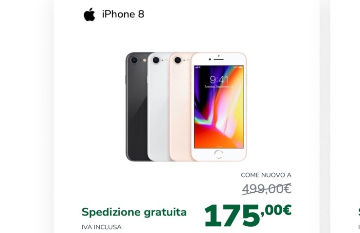 offerta super per iPhone 8 