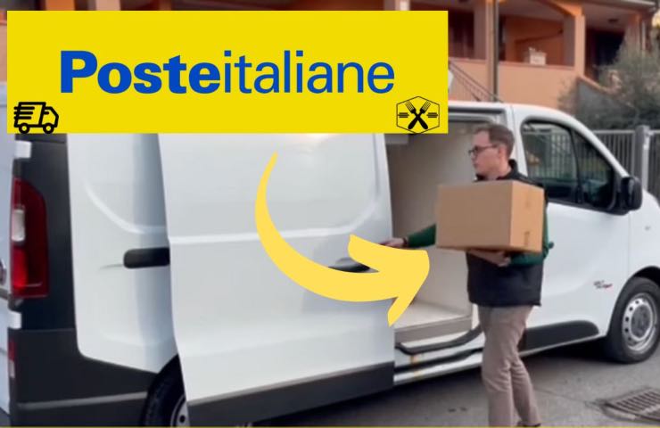 novità Poste consegna cibo