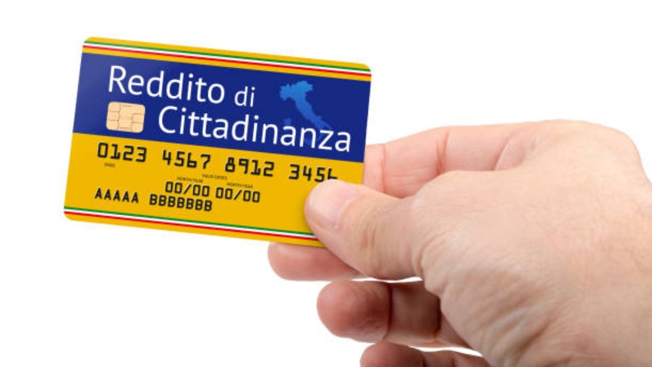 Reddito Cittadinanza carta ricarica