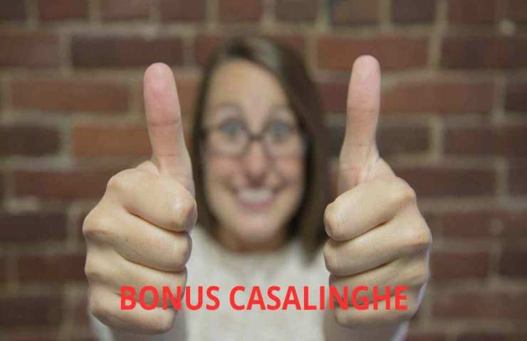 bonus casalinghe