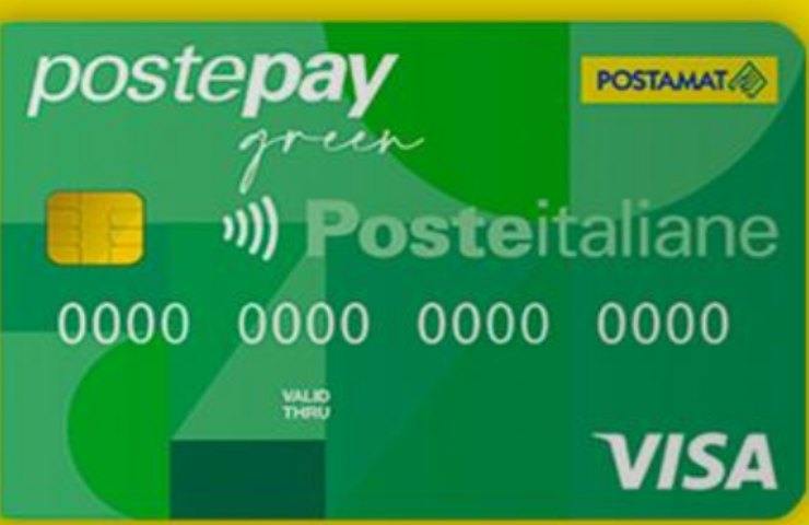 Postepay Green uso