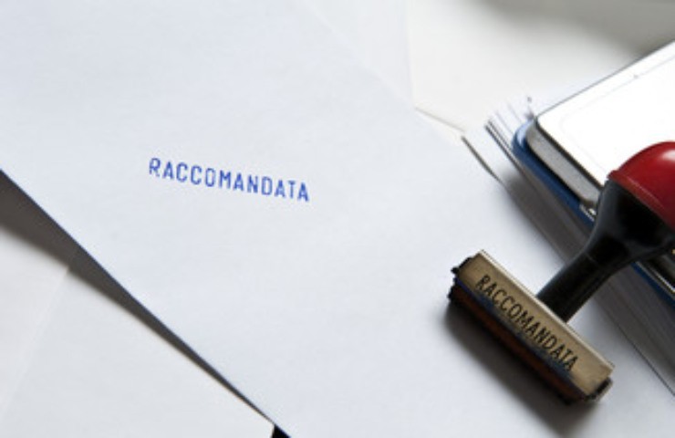 raccomandata contenuto