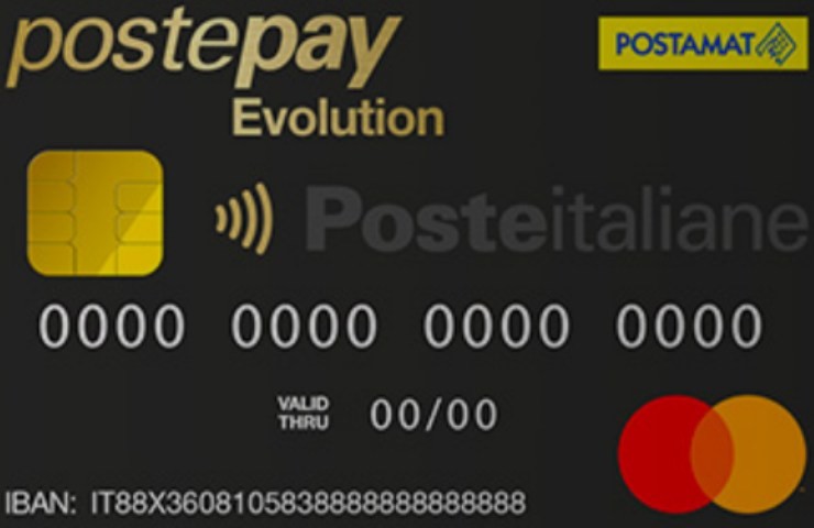 Postepay Evolution caratteristiche 