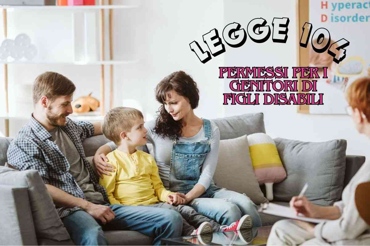 Famiglia con bambino disabile