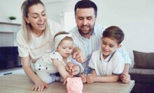 famiglia risparmia